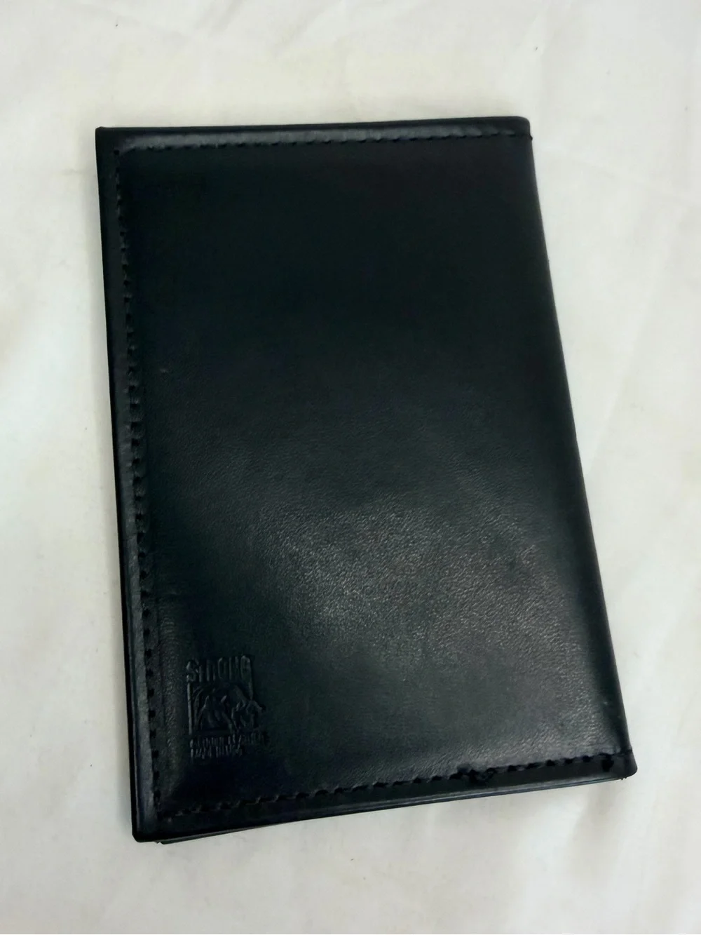 STRONG Men's Black double ID Card Holder Wallet - Classic Minimalist